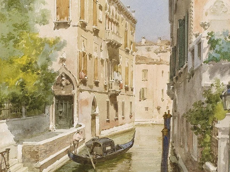 1852-Alberto Prosdocimi - Palazzo Soranzo Van Axel a Venezia